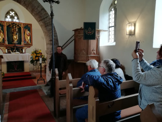 In der Kirche Oberfeldbrecht