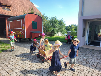 Schatzsuche Bollerwagen