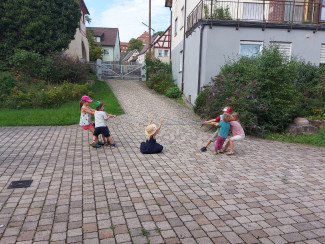Schatzsuche Tauziehen